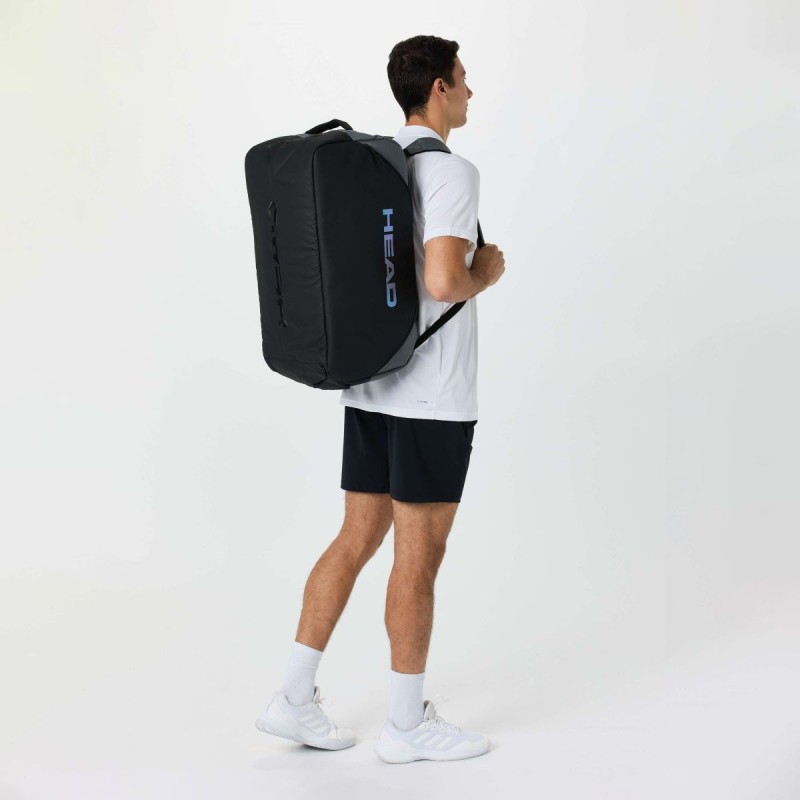 HEAD Pro X Duffle Sport Bag (Black/Dark Grey)