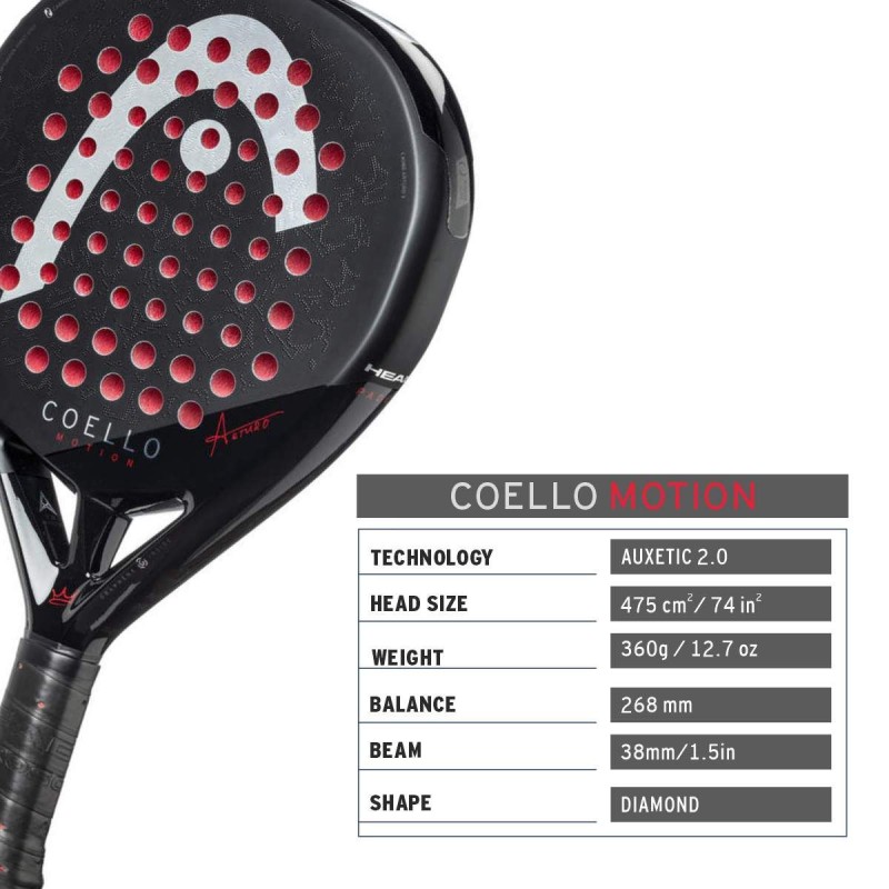 HEAD Coello Motion 2025 Padel Racquet