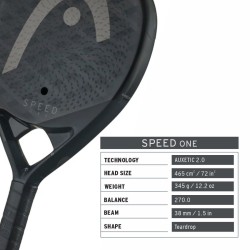HEAD Speed One 2025 Padel Racquet