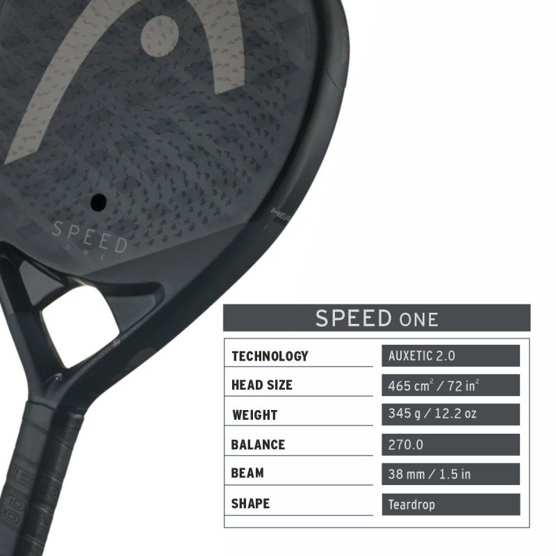 HEAD Speed One 2025 Padel Racquet
