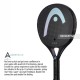 HEAD One Ultralight Padel Racquet (Black)
