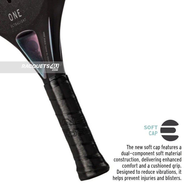 HEAD One Ultralight Padel Racquet (Black)