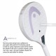 HEAD One Ultralight Padel Racquet (White)