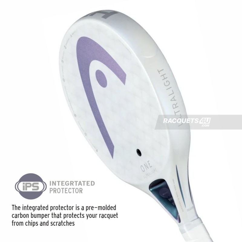 HEAD One Ultralight Padel Racquet (White)