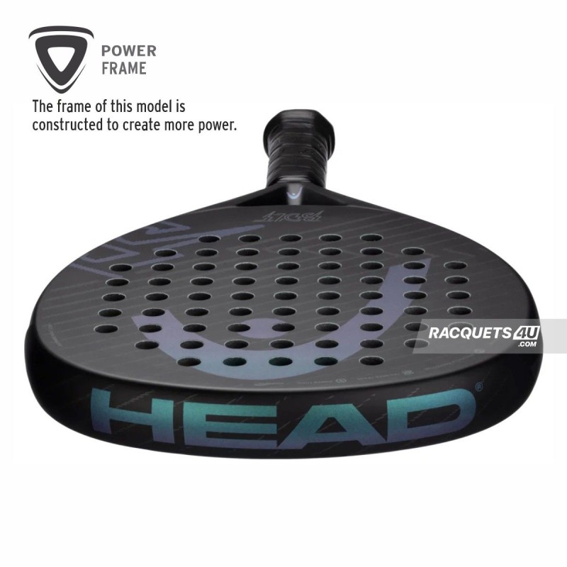 HEAD Bolt 2025 Padel Racquet (Black/Print)