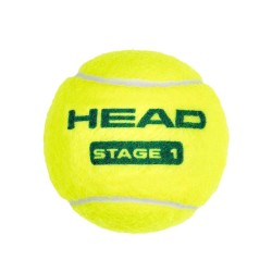 HEAD Stage 1 Tennis Ball Can (Green, 3 Balls)