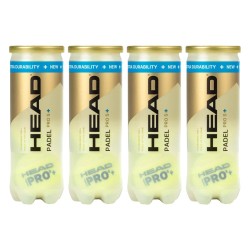 HEAD Padel Pro S+ Ball Dozen (12 Balls)