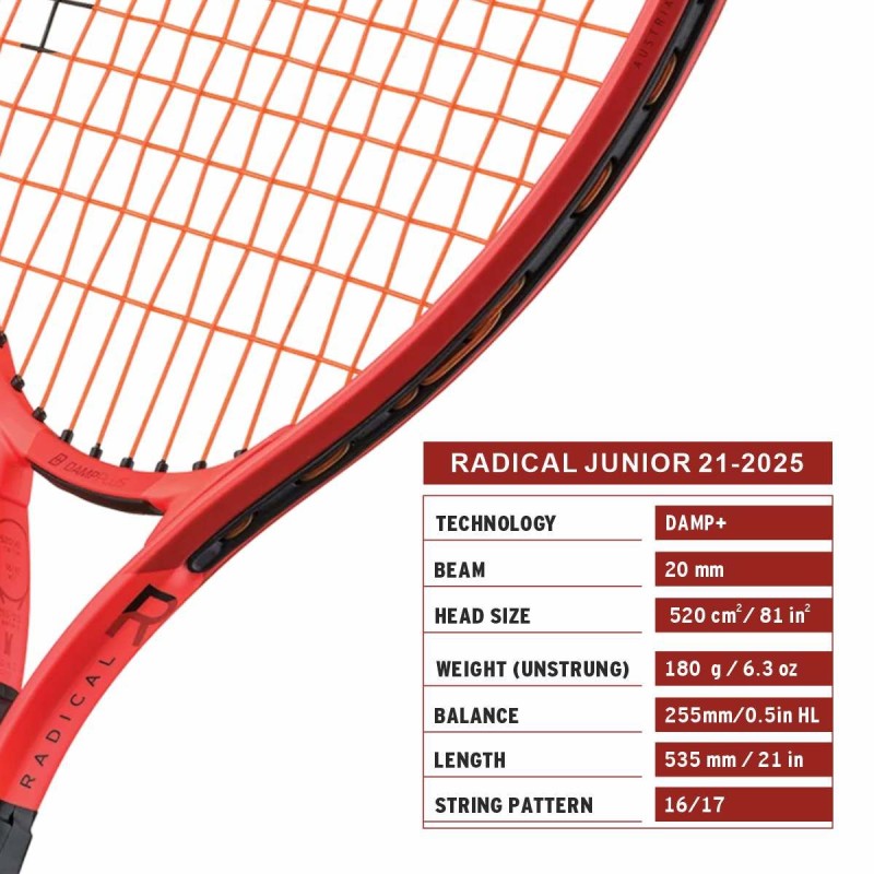 HEAD Radical Junior 21 2025 Tennis Racquet