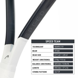 HEAD Speed Team 2026 Tennis Racquet (Unstrung)