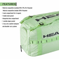 HEAD Pro Duffle Bag M (Liquid Lime/Anthracite)