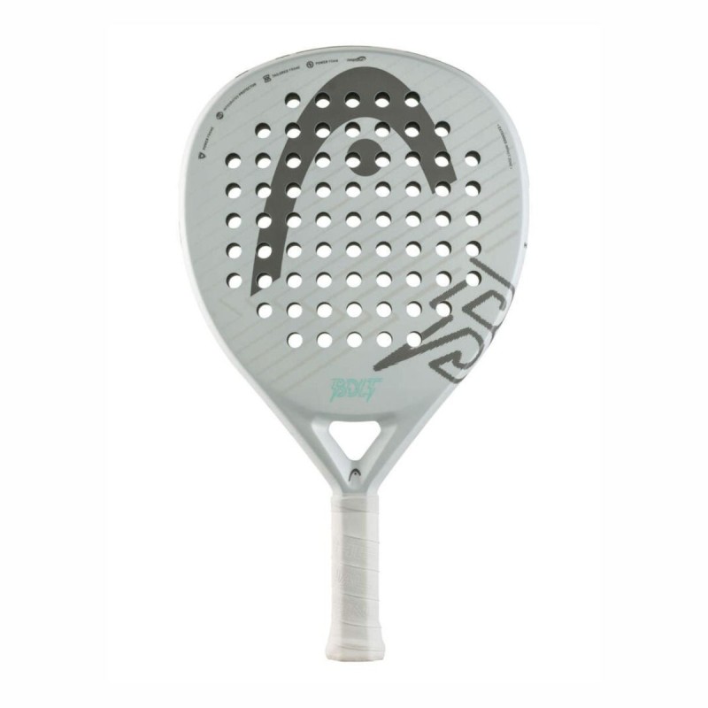 HEAD Bolt 2026 Padel Racquet (White/Grey)