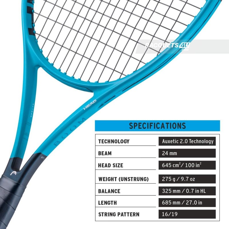 HEAD Boom MP L 2026 Tennis Racquet (Unstrung)