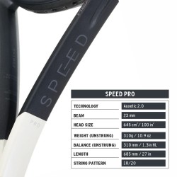 HEAD Speed Pro 2026 Tennis Racquet (Strung)