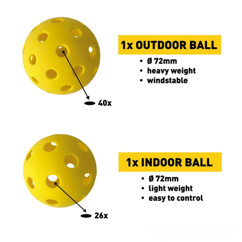 Schildkröt Pickleball Set (Black)