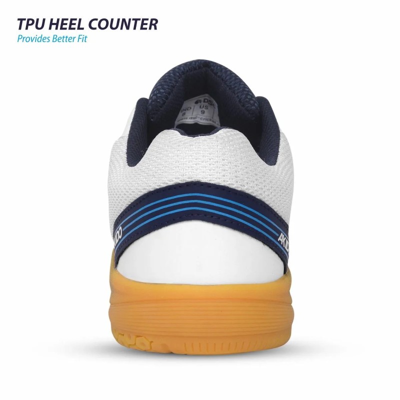 DSC Akido Badminton Shoes (White)
