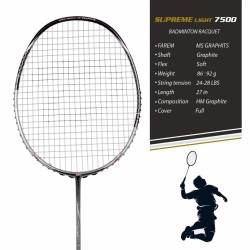 DSC Supreme Light 7500 Badminton Racquet