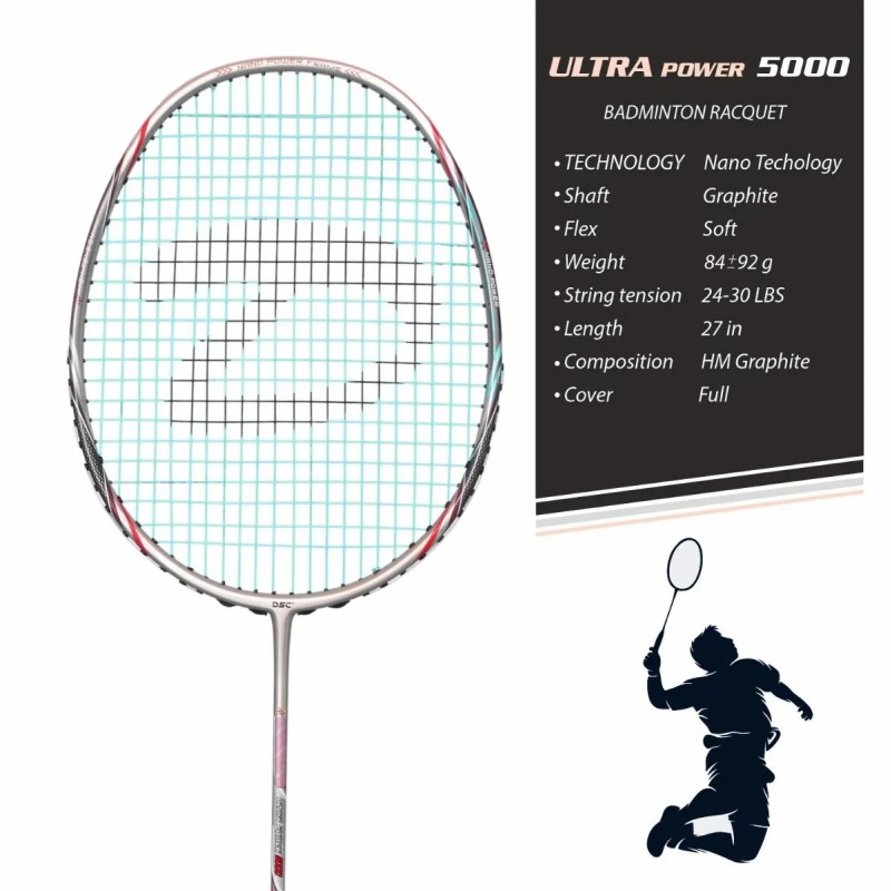 DSC Ultra Power 5000 Badminton Racquet