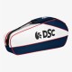 DSC 6R Badminton Kit Bag (Navy/White)