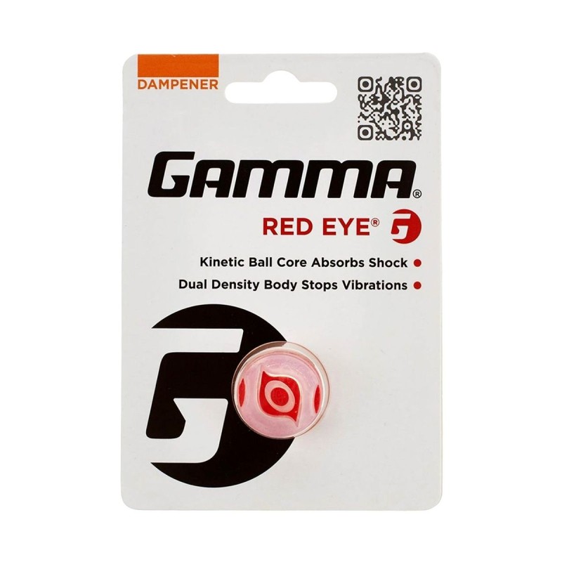 GAMMA Redeye String Dampener (1 Pcs, Clear Red)