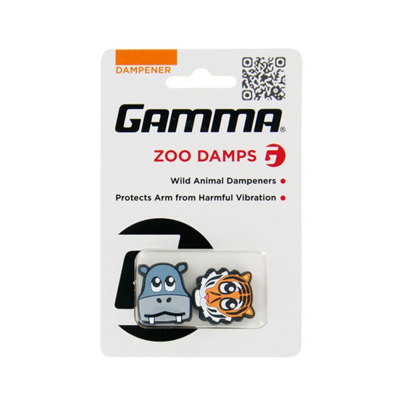 GAMMA Zoo Dampener (2 Pcs, Hippo/Tiger)