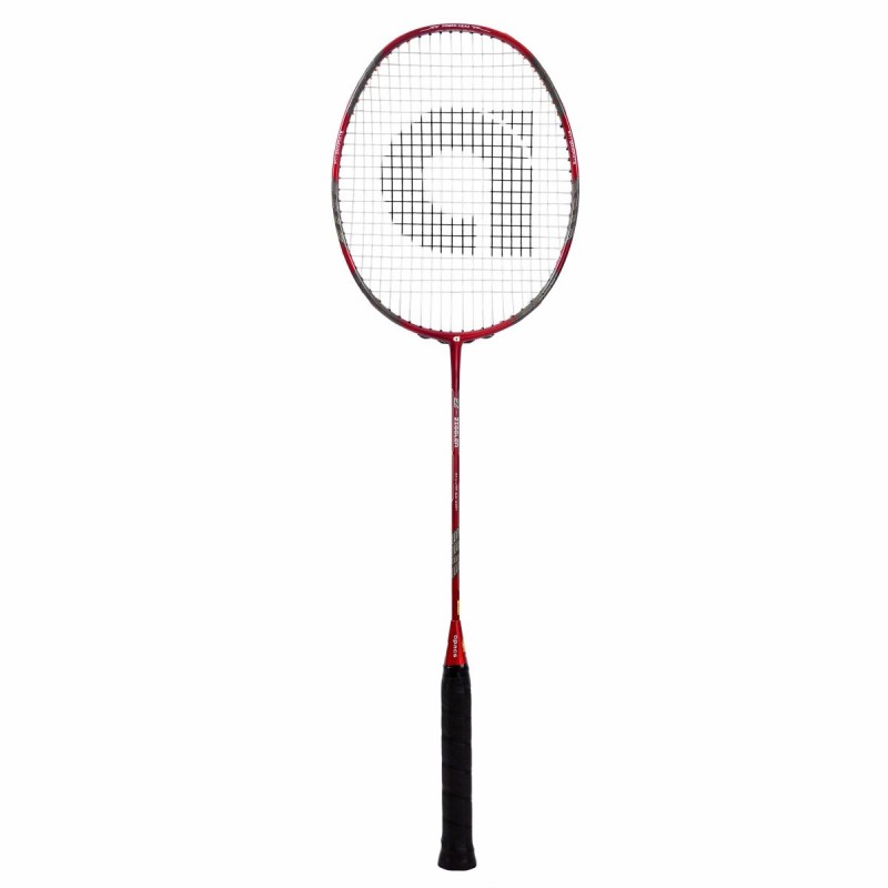 APACS Z Ziggler Badminton Racquet (Unstrung, Red)