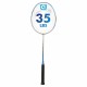 Apacs Lethal Light 1.10 Badminton Racquet (Grey/Blue, Unstrung)