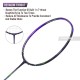 APACS Asgardia Lite Badminton Racquet (Unstrung, Purple)