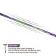 APACS Asgardia Lite Badminton Racquet (Unstrung, Purple)