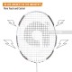 APACS Z Ziggler Badminton Racquet (Unstrung, White)