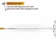 APACS Finapi 232 Xtra Power Badminton Racquet (Unstrung,  White)