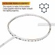APACS Finapi 232 Xtra Power Badminton Racquet (Unstrung,  White)