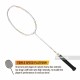 APACS Finapi 232 Xtra Power Badminton Racquet (Unstrung,  White)