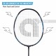 APACS Finapi 232 Xtra Power Badminton Racquet (Unstrung, Blue)