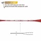 APACS Finapi 232 Badminton Racquet (Unstrung, Red Matt)