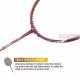 APACS Finapi 232 Badminton Racquet (Unstrung, Red Matt)