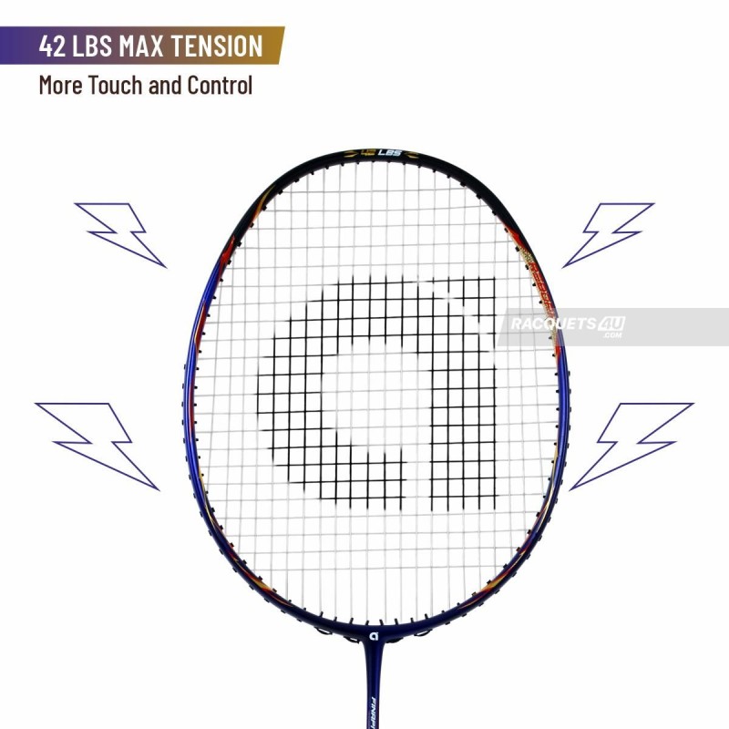 APACS Finapi 232 Reborn Badminton Racquet (Unstrung, Blue)