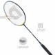 APACS Nano Fusion Speed 9000 Ultra Badminton Racquet (Unstrung, Navy/White)