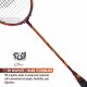 APACS Dual Power & Speed Badminton Racquet (Unstrung, Red)