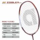 Apacs Z-Ziggler Reborn Badminton Racquet (Unstrung, Maroon Matte)