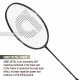 APACS Accurate 77 Badminton Racquet (Unstrung, Black Glossy)