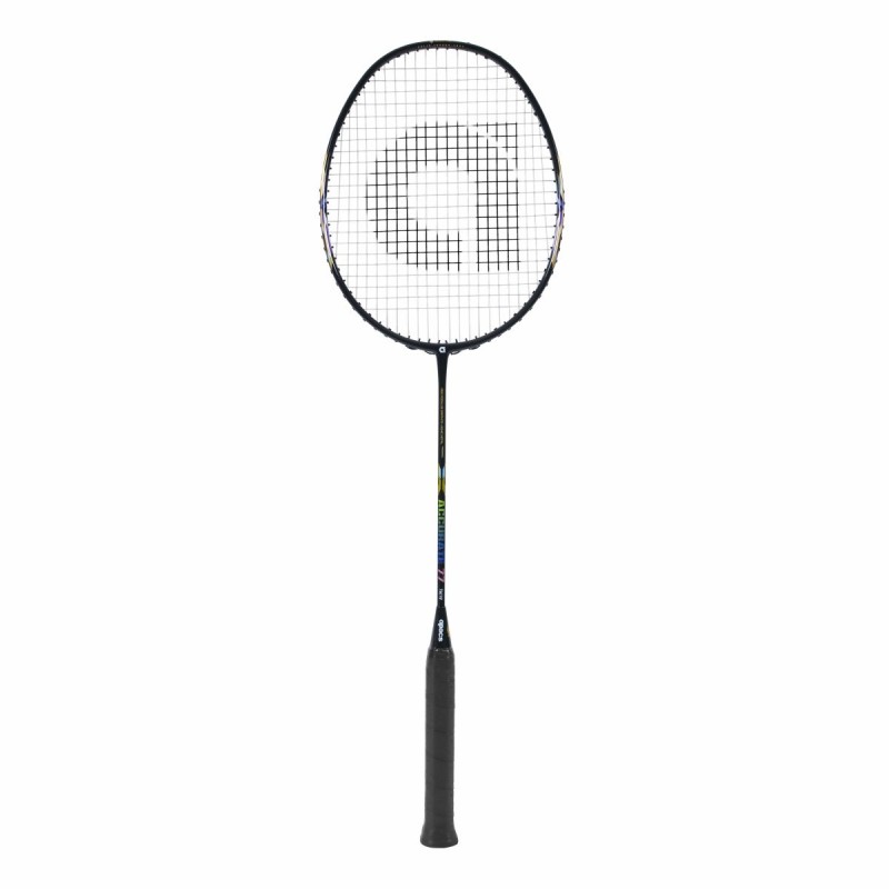 APACS Accurate 77 Badminton Racquet (Unstrung, Black Glossy)
