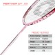 Apacs Feather Weight 55 Badminton Racquet (Unstrung, White/Pink)