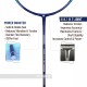 APACS Hard Hitter Pro Badminton Racquet (Unstrung, Navy Glossy)