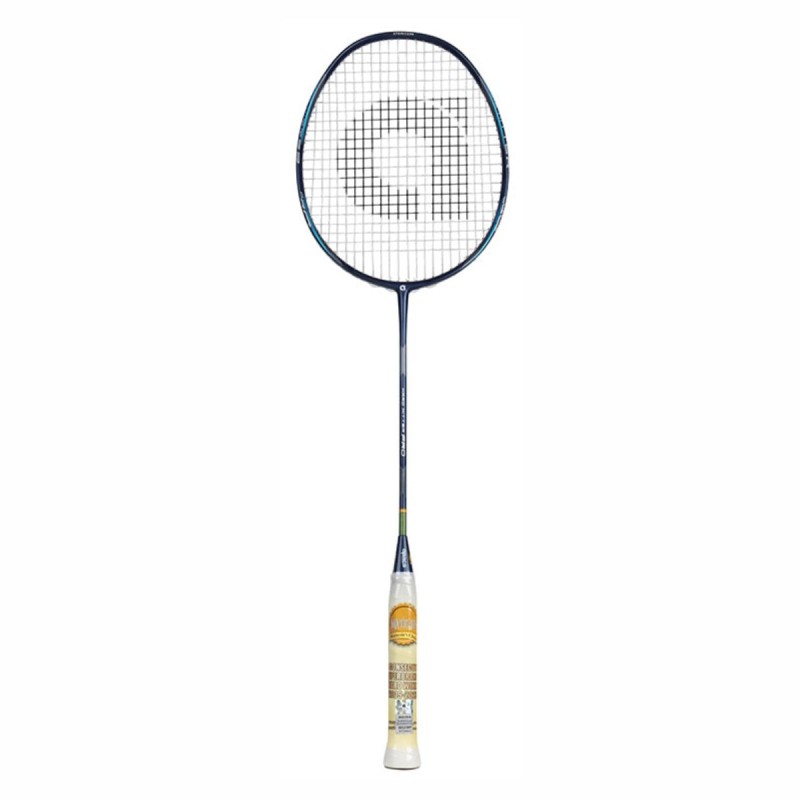APACS Hard Hitter Pro Badminton Racquet (Unstrung, Navy Glossy)