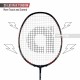 APACS Energy Groove Power Badminton Racquet (Unstrung, Black)
