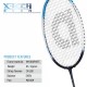 APACS X-Tech Even Badminton Racquet (Unstrung, Blue)