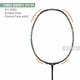 APACS Fantala Pro 101 Badminton Racquet (Unstrung, Black)