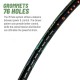 APACS Fantala Pro 101 Badminton Racquet (Unstrung, Black)