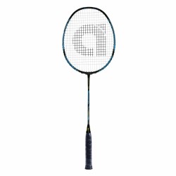 APACS Versus Pro Badminton Racquet (Unstrung, Black)