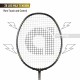 APACS Cross Court Pro Badminton Racquet (Unstrung, Black)